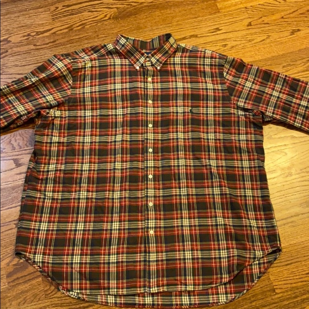 Ralph Lauren Long sleeve flannel shirt sz 2XB